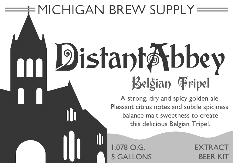 New Extract Kit - Distant Abbey Belgian Tripel!