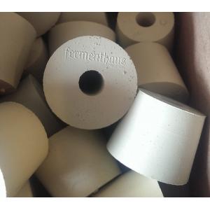 Stopper - #6.5 Drilled Rubber Stopper