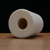 Stopper - #3 Drilled Rubber Stopper