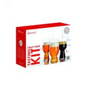 Beer Glass Set - Spiegelau Craft Beer Tasting Kit, Set of 3