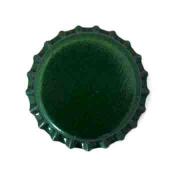 Beer Bottle Caps - Green