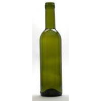 Wine Bottles - 375mL Dark Green Semi-Bordeaux Bottles, Mid-Punt Bottom