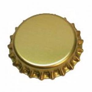 Beer Bottle Caps - Gold
