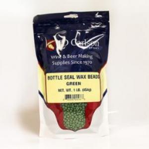 Bottle Seal Wax Beads - Green
