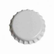 Beer Bottle Caps - White