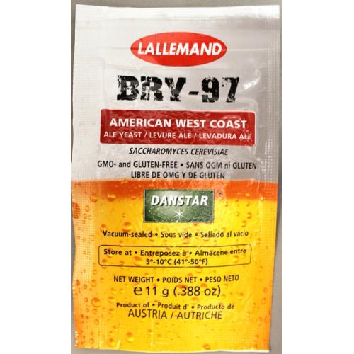 Lallemand BRY97 West Coast Ale Dry Beer Yeast Michigan Brew Supply