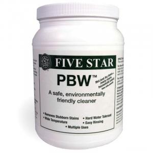Five Star PBW Cleaner - Powder, 4 lbs