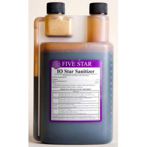 Five Star IO-Star Iodophor Sanitizer - 16 oz
