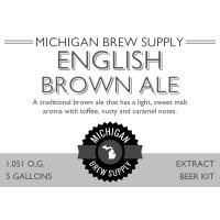 English Brown Ale Extract Brewing Kit
