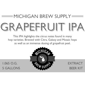 Grapefruit IPA Extract Brewing Kit