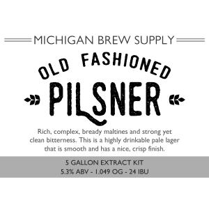 Old Fashioned Pilsner Extract Brewing Kit