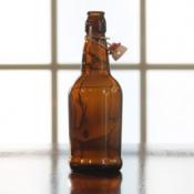 Beer Bottles - 16 oz Amber Grolsch Flip Top Bottles