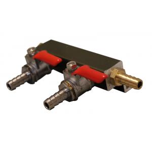 Gas Manifold - 2 Way Supply with 5/16