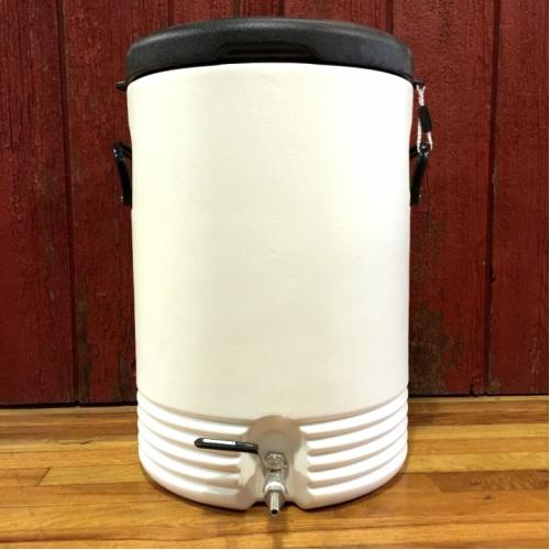 Mash Tun 10 Gallon Industrial Cooler with SS Assembly Michigan Brew