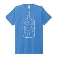 MI Brew Supply Carboy T-Shirt in Blue