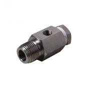 Sight Gauge Stainless Steel Adapter with Plug