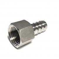 Barb - 1/2" FPT x 1/2" Stainless Steel Barb