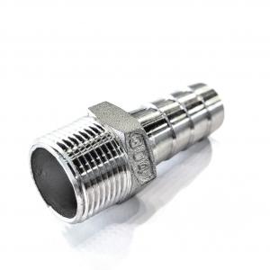 Barb - 1/2" MPT x 1/2" Stainless Steel Barb