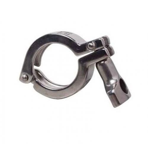 1.5" Heavy Duty Sanitary Clamp 304 Stainless Steel Dairy Brewing Clover OSGK 