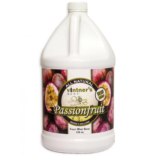 Fruit Wine Base Vintners Best Passion Fruit 128 oz Michigan Brew