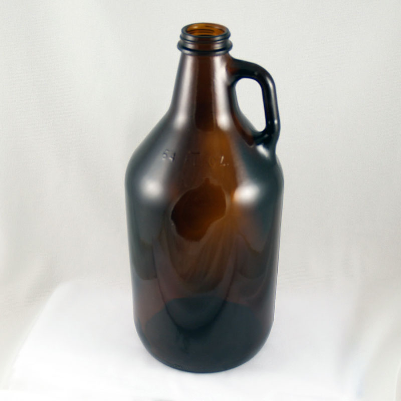 Beer Bottles 64 oz Amber Growler Michigan Brew Supply Home