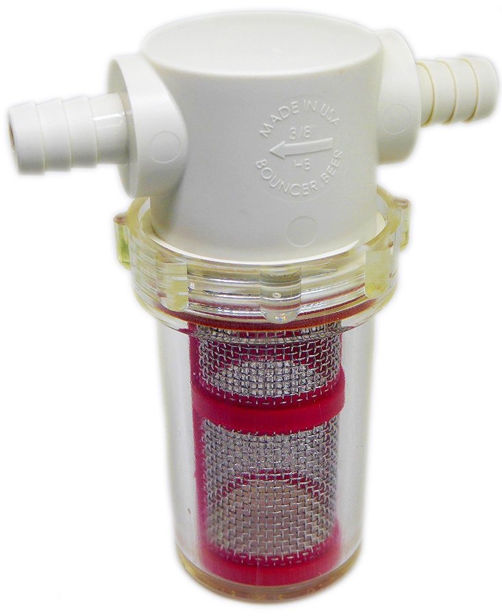 Bouncer Inline Beer & Wine Filter Michigan Brew Supply Home Brewing