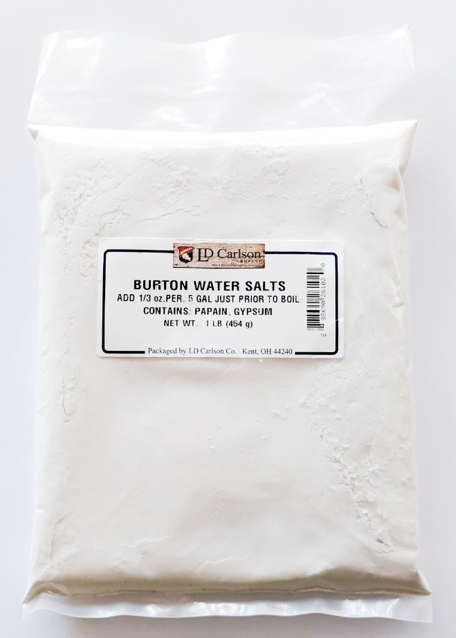 Burton Water Salts 1 lb. Michigan Brew Supply Home Brewing Beer