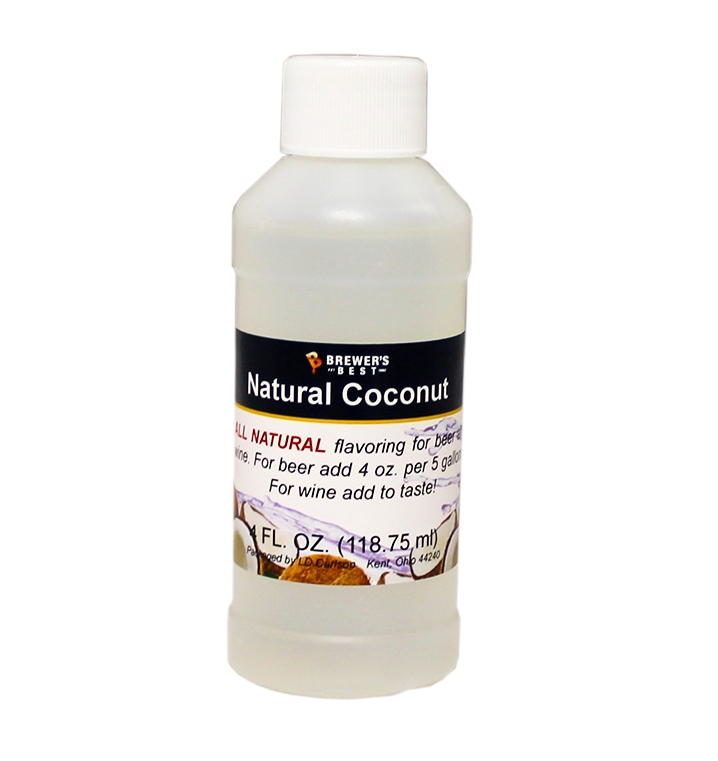 Coconut Natural Flavoring Extract Michigan Brew Supply Home Brewing Beer Supplies