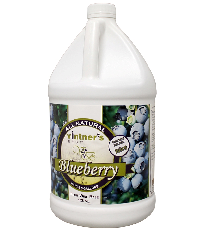Fruit Wine Base Vintners Best Blueberry 128 oz Michigan Brew Supply Home Brewing Beer