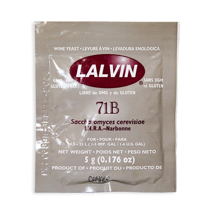 Lalvin 71B1122 Dry Wine Yeast Michigan Brew Supply Home Brewing