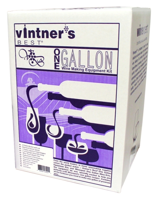 Vintner's Best One Gallon Wine Making Equipment Kit Michigan Brew