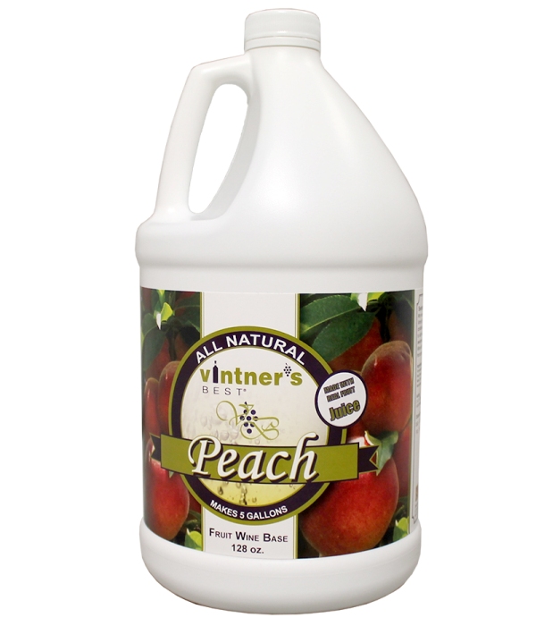 Fruit Wine Base Vintners Best Peach 128 oz Michigan Brew Supply