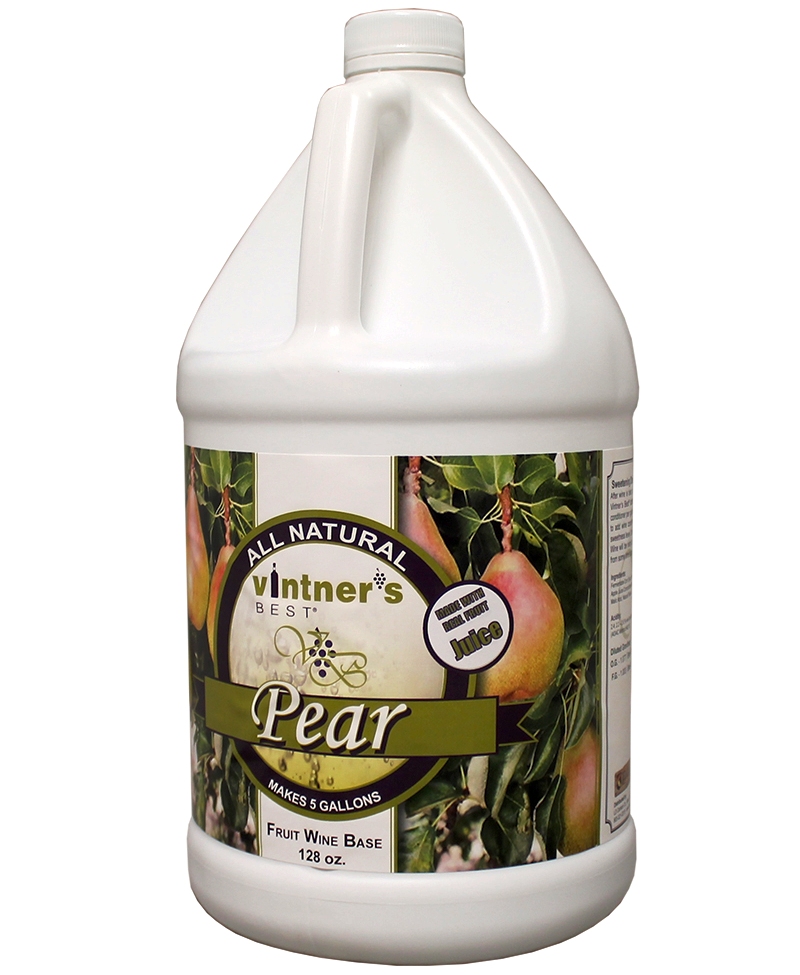 Fruit Wine Base Vintners Best Pear 128 oz Michigan Brew Supply