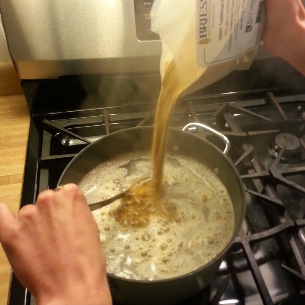 Add Dry Malt Extract